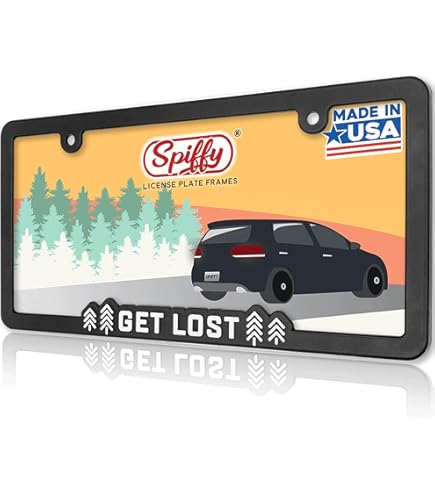 Amazon.co.jp: Spiffy 日本製ナンバープレートフレーム | JDM タグ